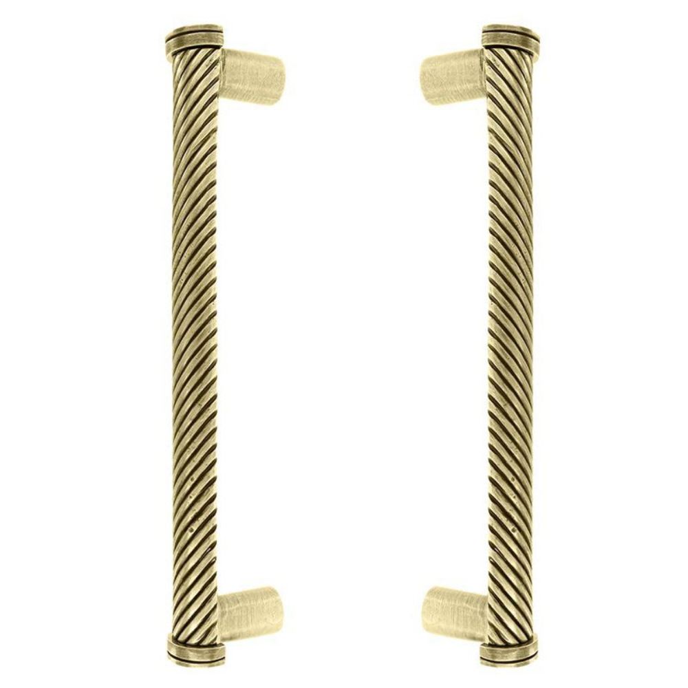 Vicenza PB2009-AB Sanzio Pull Back-to-Back Set in Antique Brass