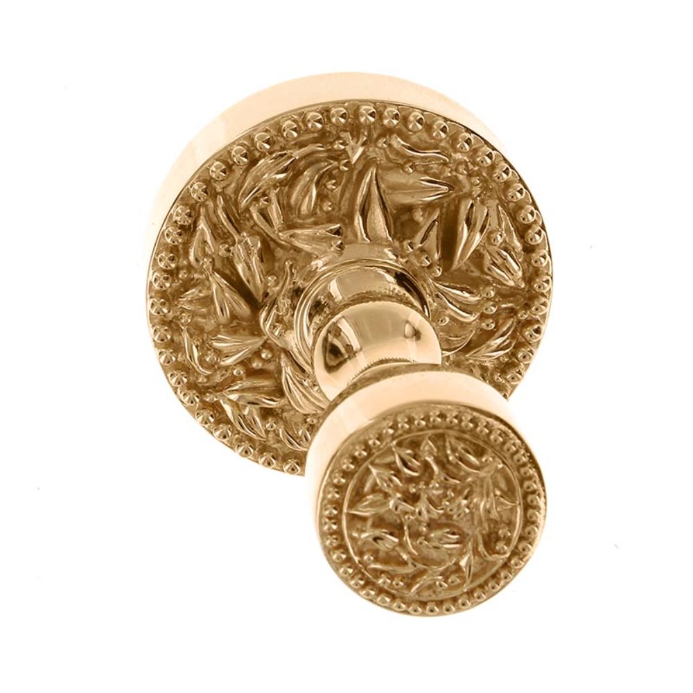 Vicenza PO9000-PG San Michele Robe Hook in Polished Gold