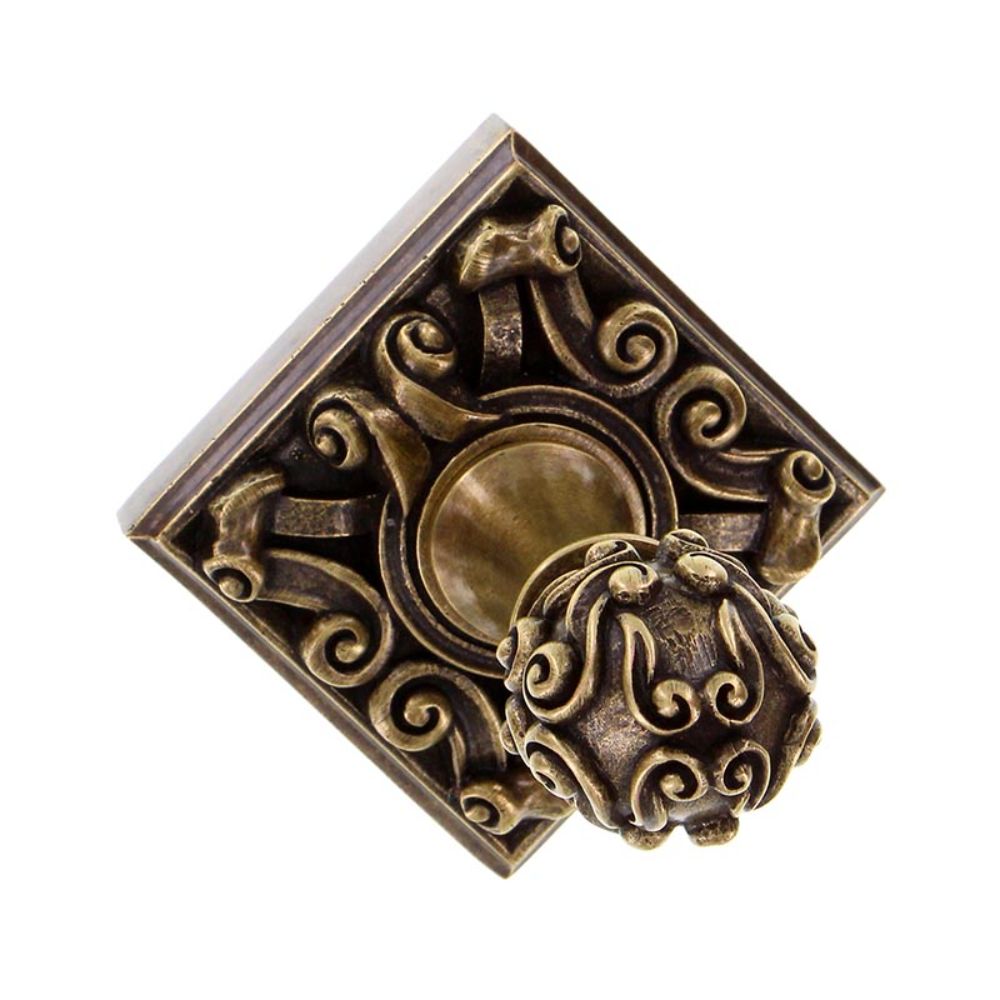Vicenza PO9001-AB Sforza Robe Hook in Antique Brass