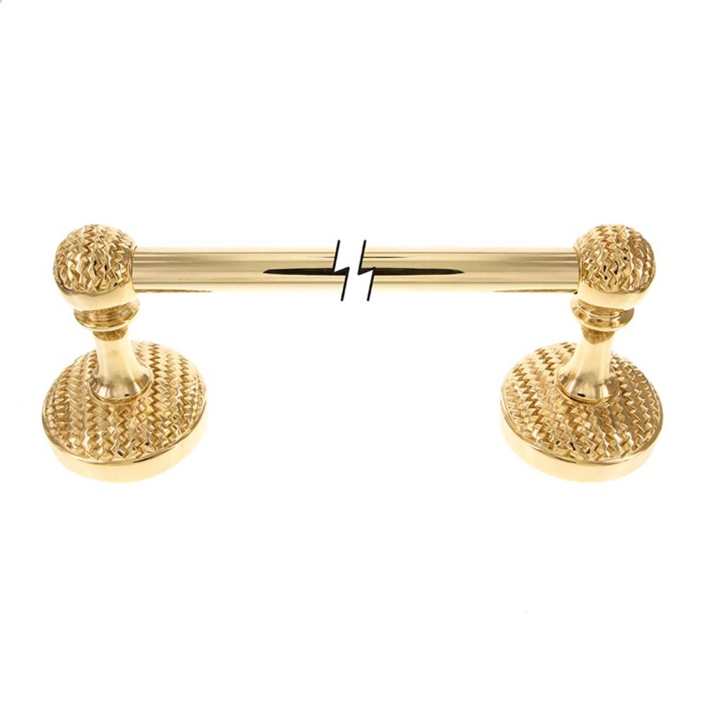 Vicenza TB8003-18-PG Cestino Towel Bar 18" in Polished Gold