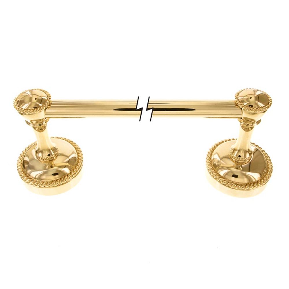 Vicenza TB8004-18-PG Equestre Towel Bar 18" in Polished Gold