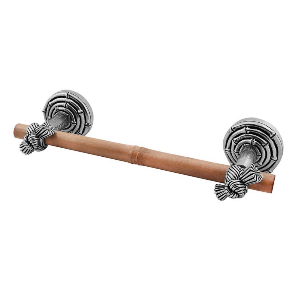 Vicenza TB8008-18-AN Palmaria Towel Bar Bamboo Knot 18" in Antique Nickel