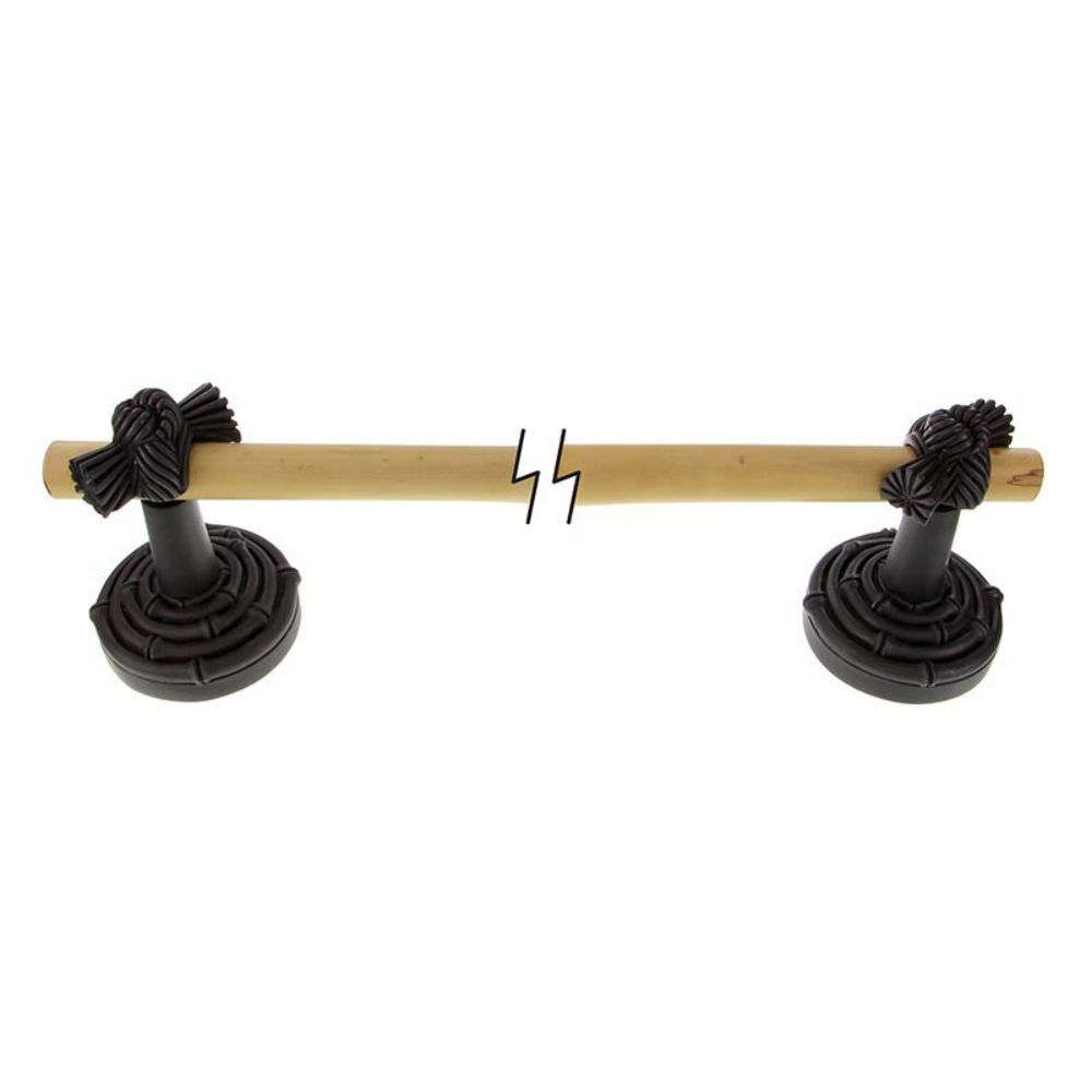 Vicenza TB8008-30-OB Palmaria Towel Bar Bamboo Knot 30" in Oil-Rubbed Bronze