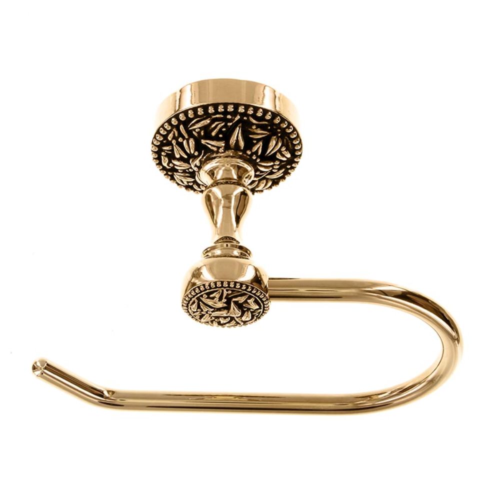 Vicenza TP9000F-AG San Michele Toilet Paper Holder French in Antique Gold