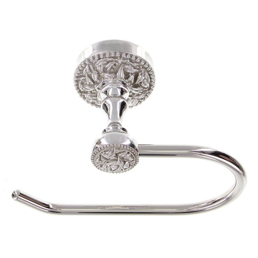 Vicenza TP9000F-PS San Michele Toilet Paper Holder French in Polished Silver