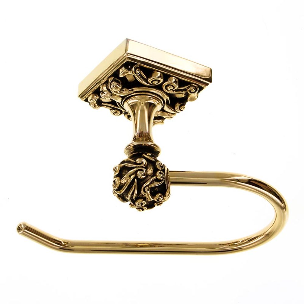 Vicenza TP9001F-AG Sforza Toilet Paper Holder French in Antique Gold
