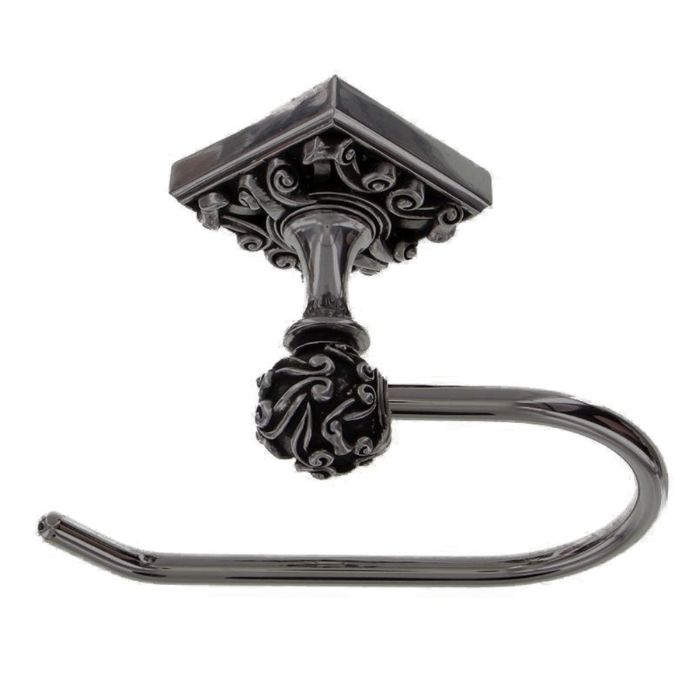 Vicenza TP9001F-GM Sforza Toilet Paper Holder French in Gunmetal