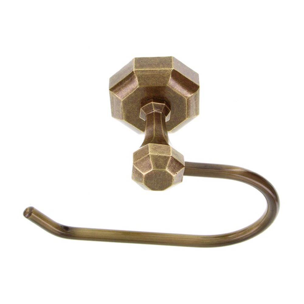 Vicenza TP9002F-AB Archimedes Toilet Paper Holder French in Antique Brass