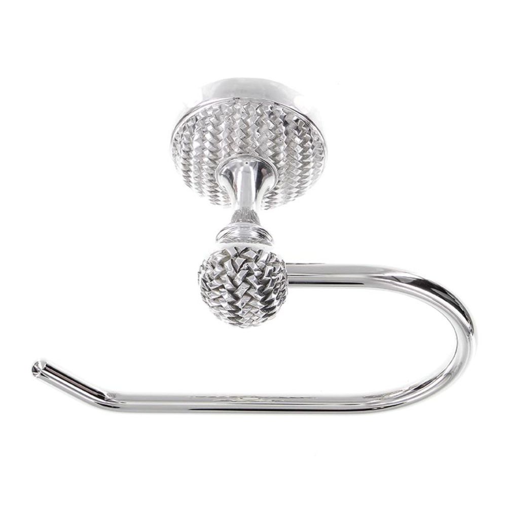 Vicenza TP9003F-PS Cestino Toilet Paper Holder French in Polished Silver