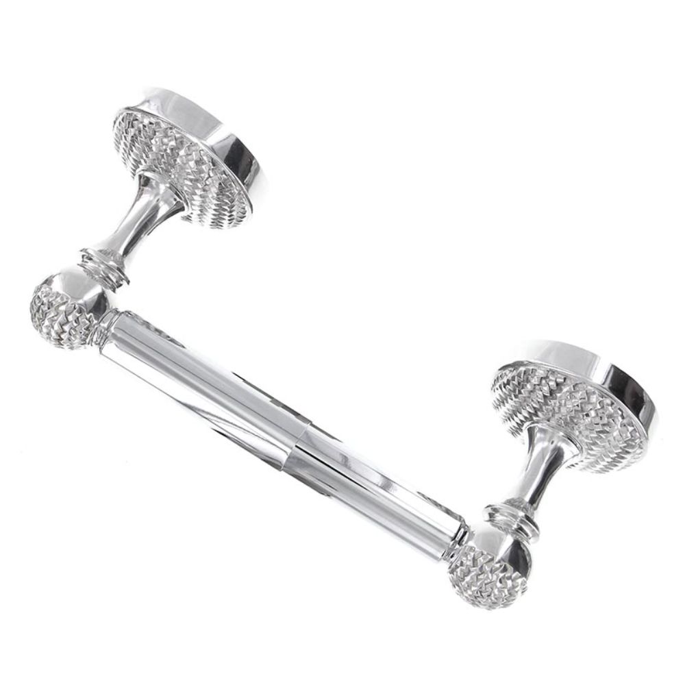 Vicenza TP9003S-PS Cestino Toilet Paper Holder Spring in Polished Silver