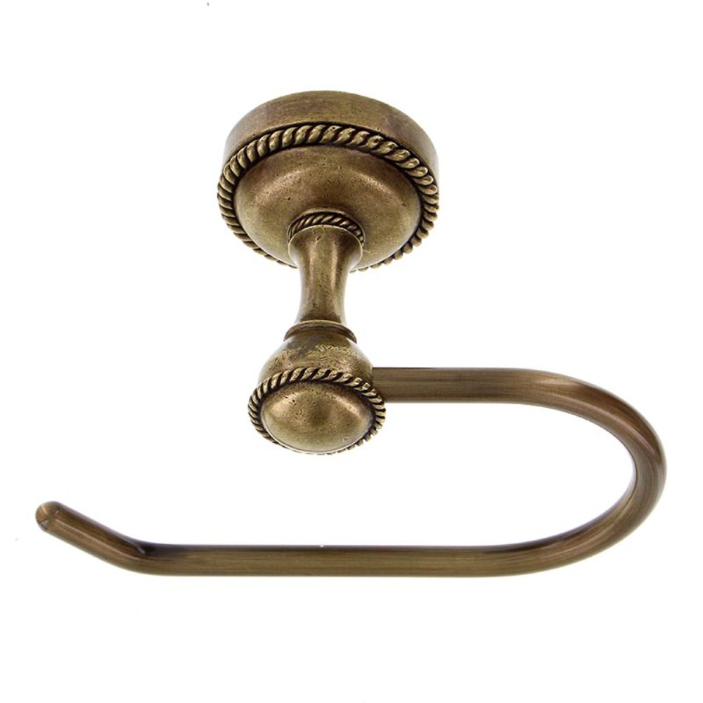 Vicenza TP9004F-AB Equestre Toilet Paper Holder French in Antique Brass