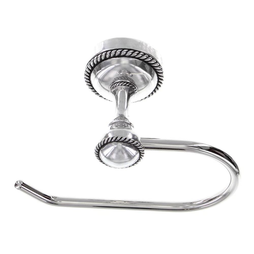 Vicenza TP9004F-AS Equestre Toilet Paper Holder French in Antique Silver