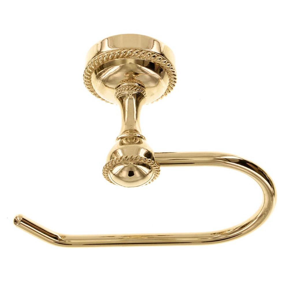 Vicenza TP9004F-PG Equestre Toilet Paper Holder French in Polished Gold