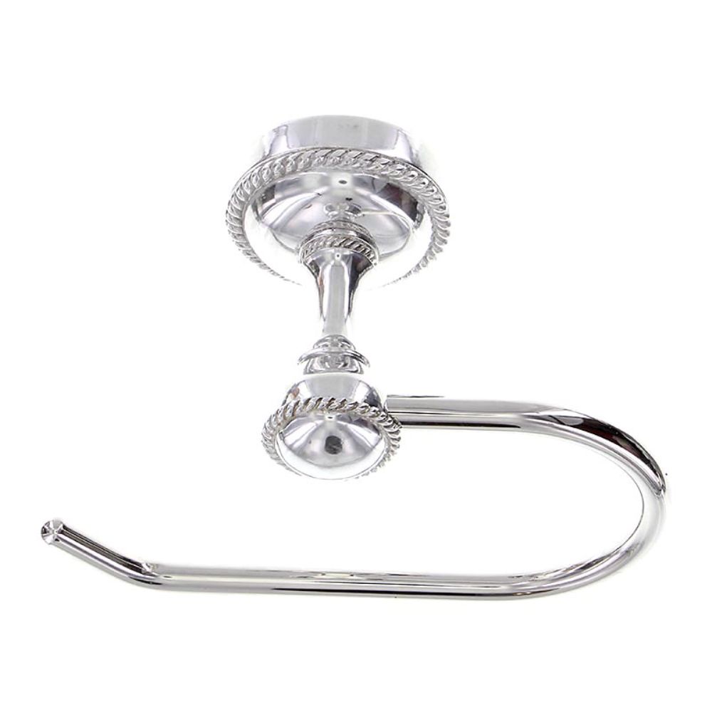 Vicenza TP9004F-PN Equestre Toilet Paper Holder French in Polished Nickel