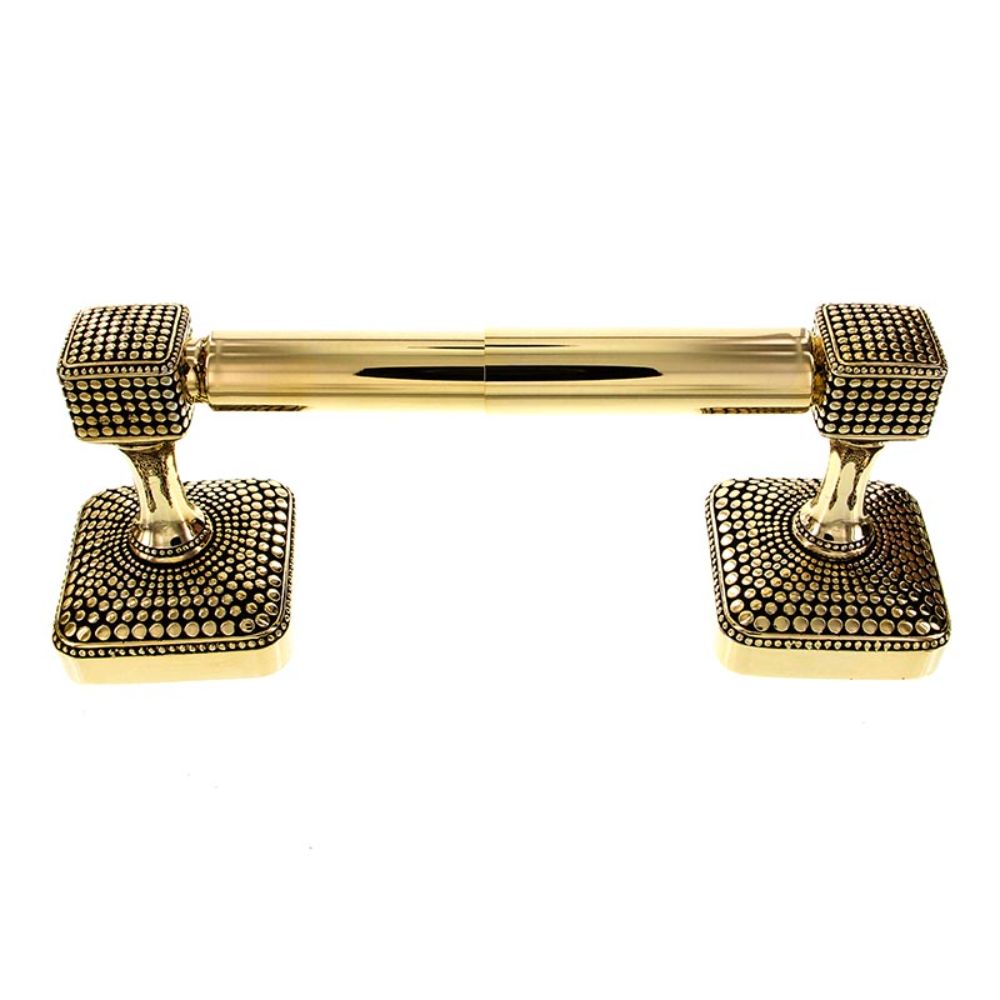 Vicenza TP9005S-AG Tiziano Toilet Paper Holder Spring in Antique Gold