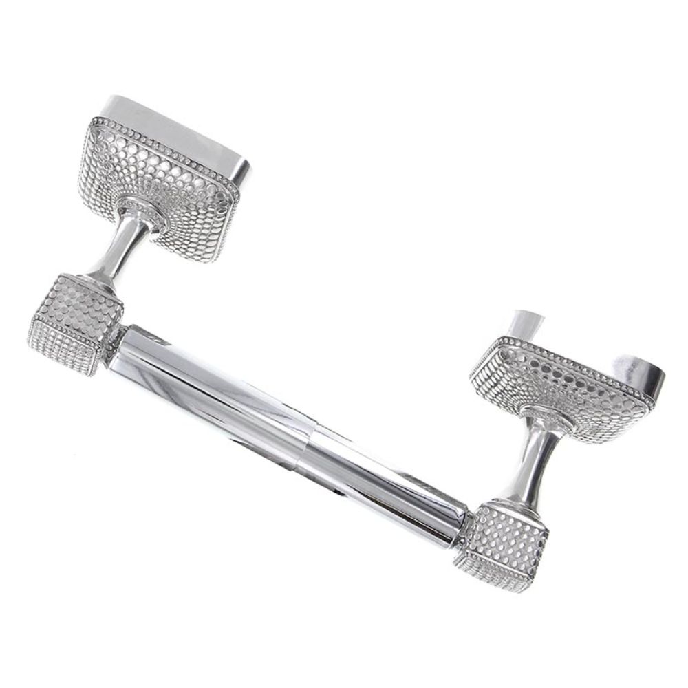 Vicenza TP9005S-PS Tiziano Toilet Paper Holder Spring in Polished Silver