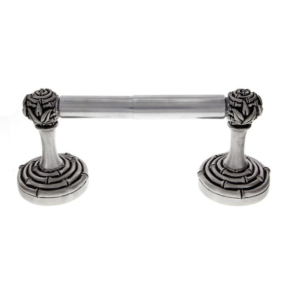 Vicenza TP9007S-AN Palmaria Toilet Paper Holder Bamboo Spring in Antique Nickel