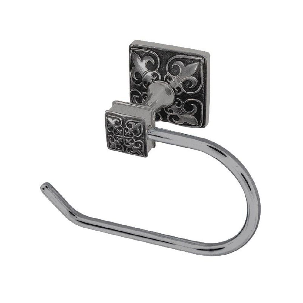 Vicenza TP9013F-AN Fleur de Lis Toilet Paper Holder French in Antique Nickel