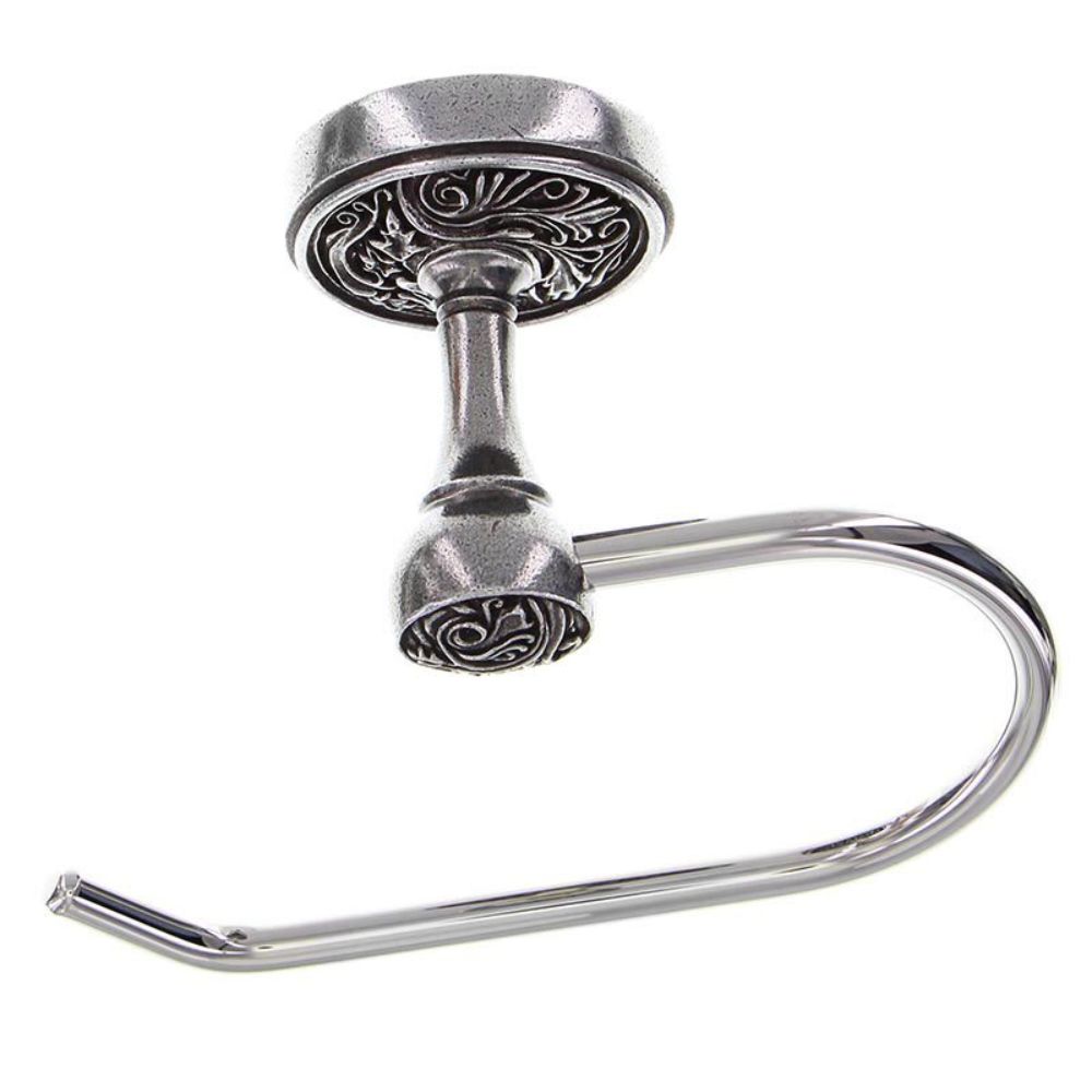 Vicenza TP9014F-GM Liscio Toilet Paper Holder French in Gunmetal