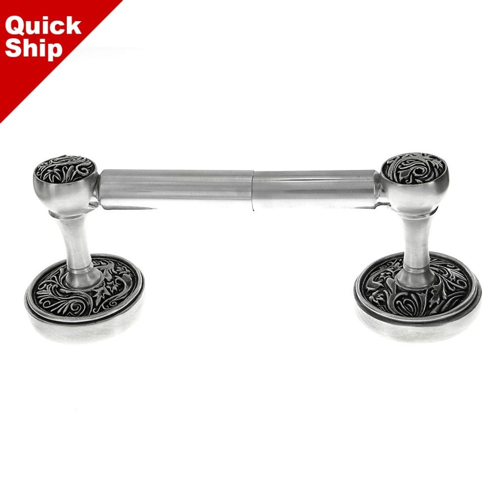 Vicenza TP9014S-AS Liscio Toilet Paper Holder Spring in Antique Silver