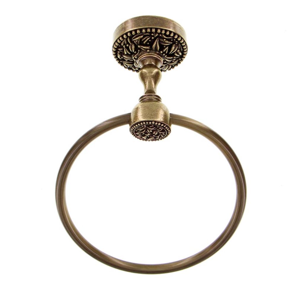 Vicenza TR9000-AB San Michele Towel Ring in Antique Brass