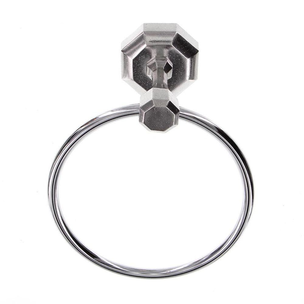 Vicenza TR9002-VP Archimedes Towel Ring in Vintage Pewter