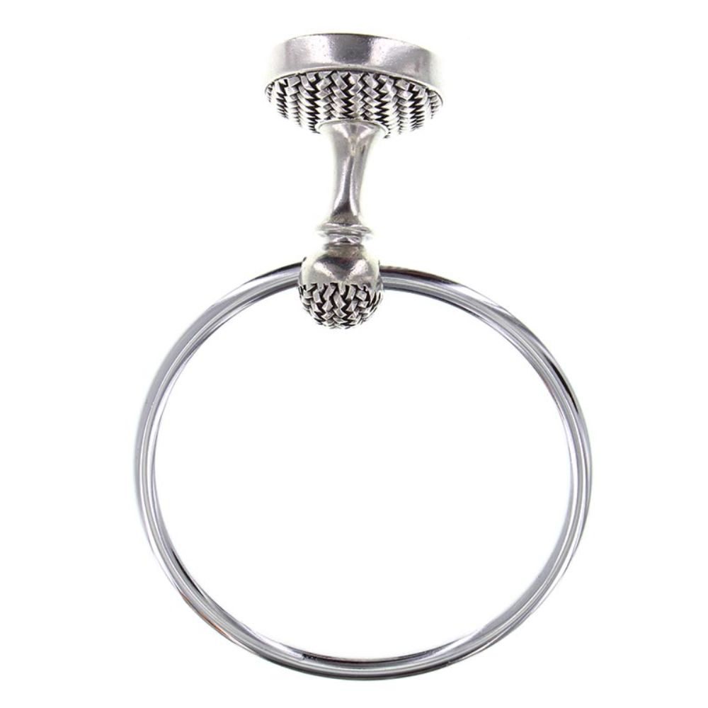 Vicenza TR9003-VP Cestino Towel Ring in Vintage Pewter