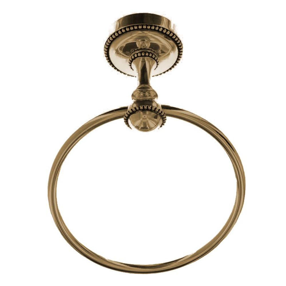Vicenza TR9004-AB Equestre Towel Ring in Antique Brass