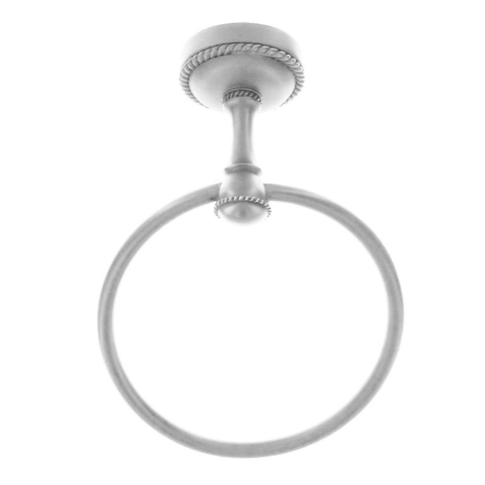 Vicenza TR9004-SN Equestre Towel Ring in Satin Nickel
