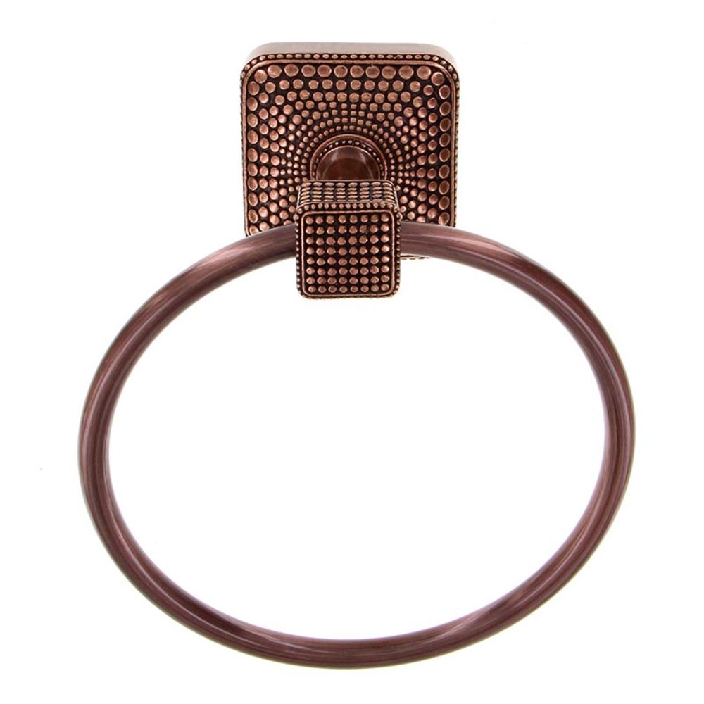 Vicenza TR9005-AC Tiziano Towel Ring in Antique Copper