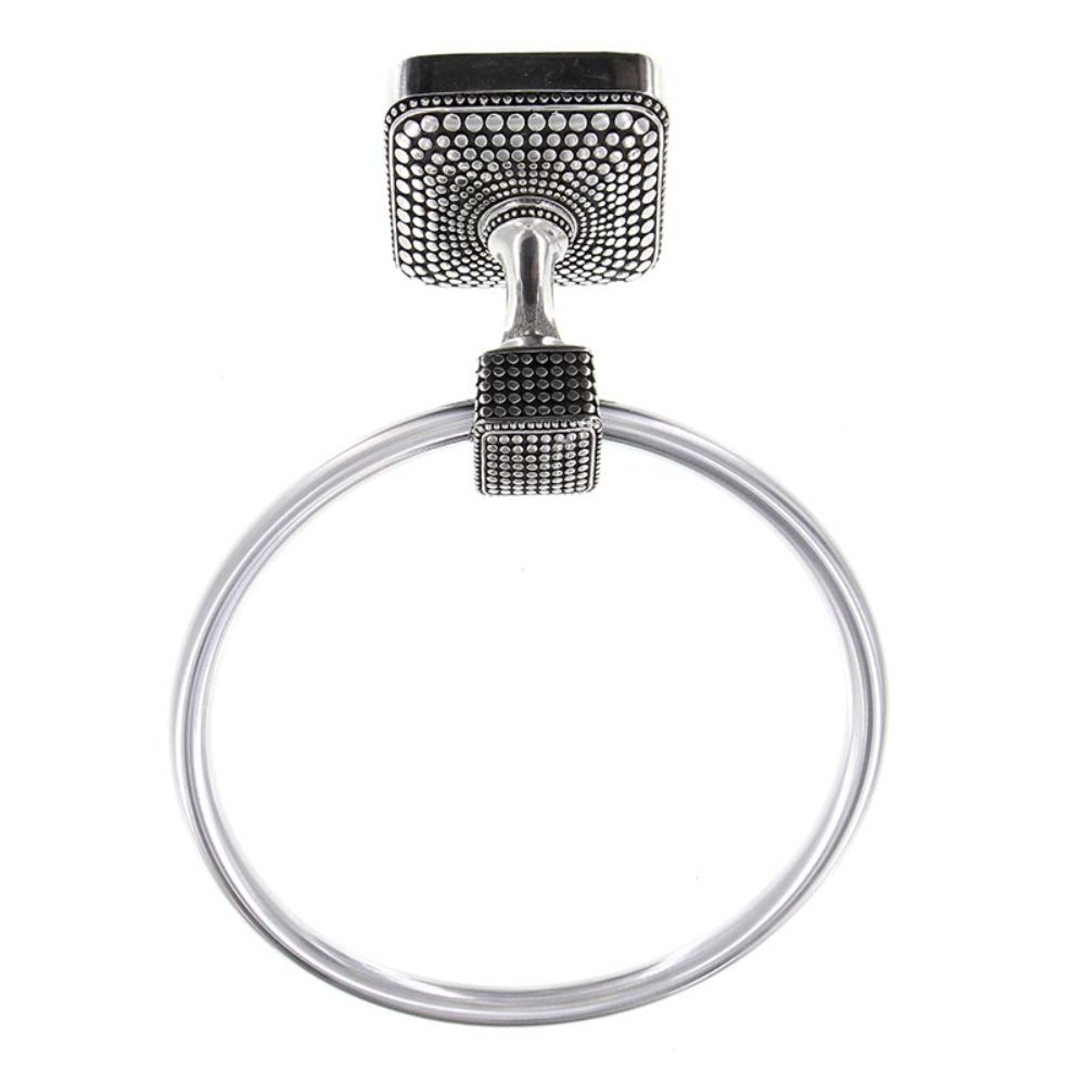 Vicenza TR9005-VP Tiziano Towel Ring in Vintage Pewter