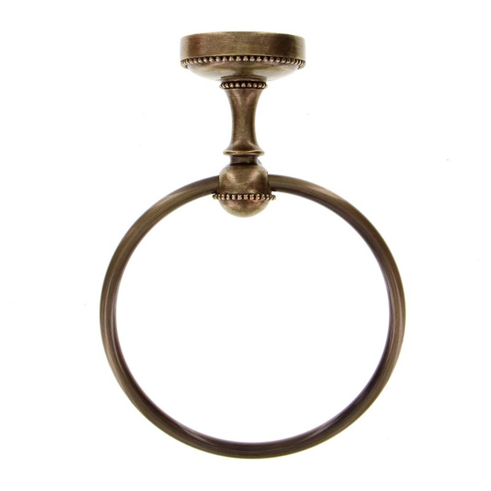 Vicenza TR9006-AB Sanzio Towel Ring in Antique Brass