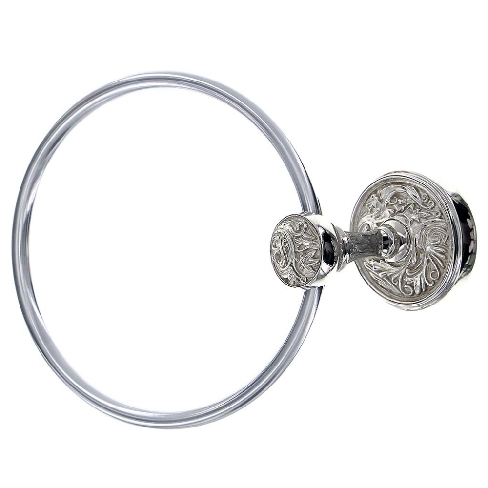 Vicenza TR9014-PS Liscio Toilet Ring in Polished Silver