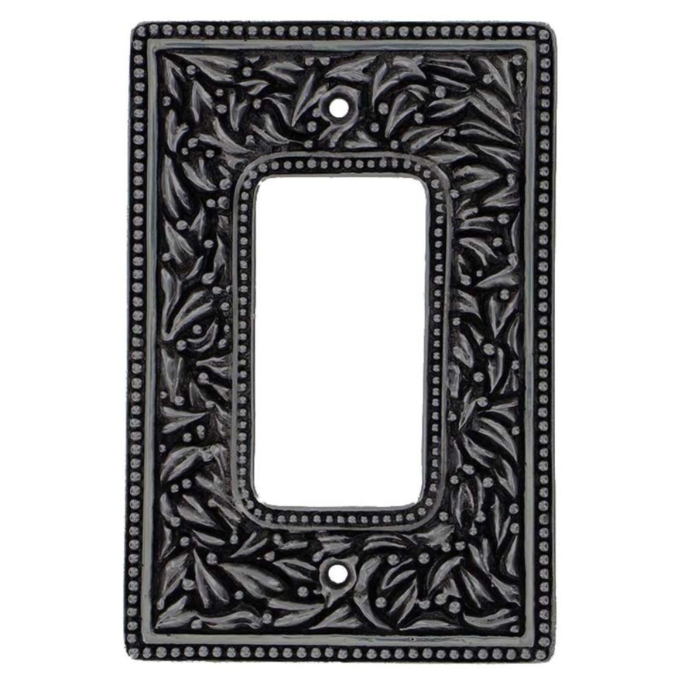 Vicenza Designs WP7004 San Michele Wall Plate with Single Dimmer Opening Polished Gold 