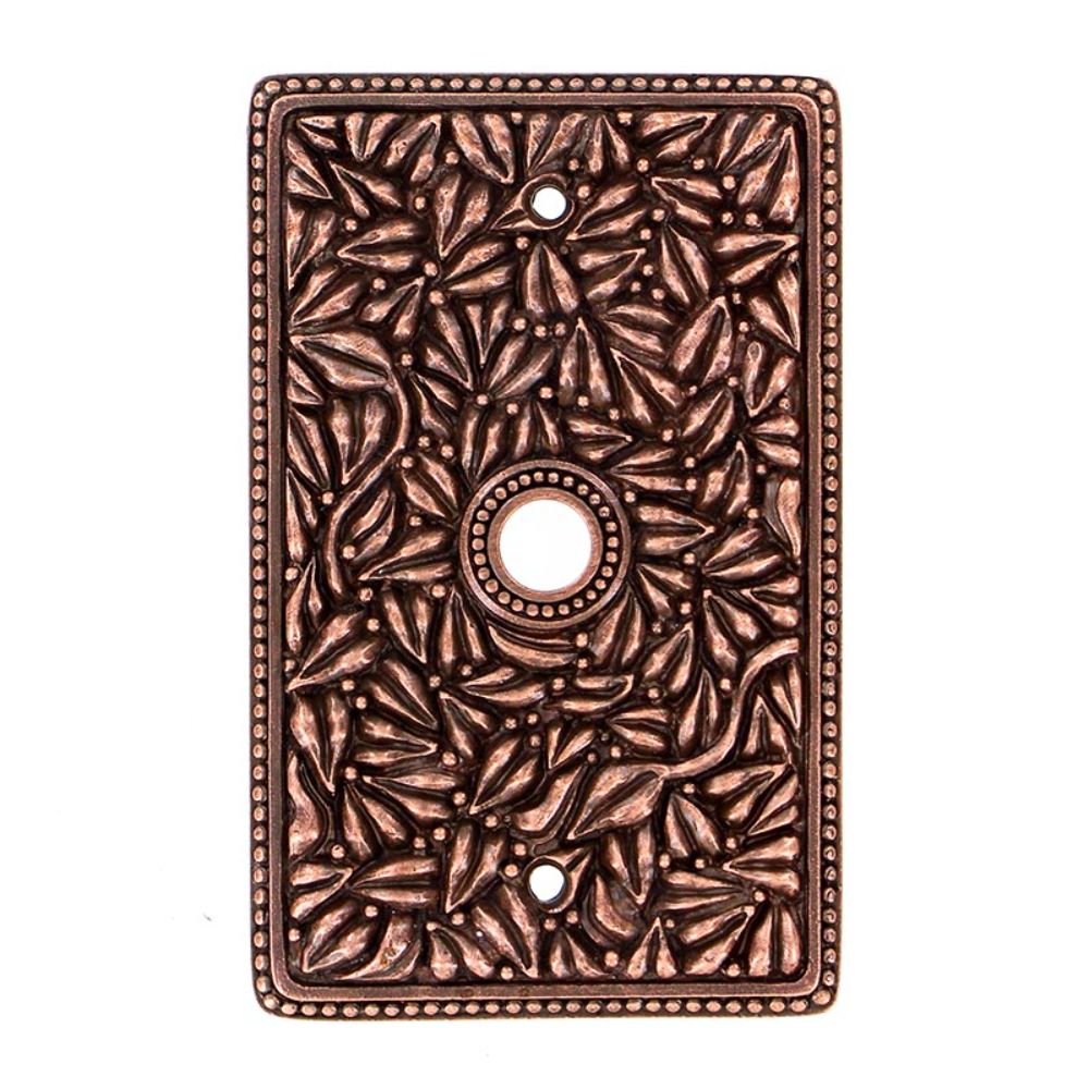 Vicenza WP7009-AC San Michele Wall Plate TV/Phone in Antique Copper