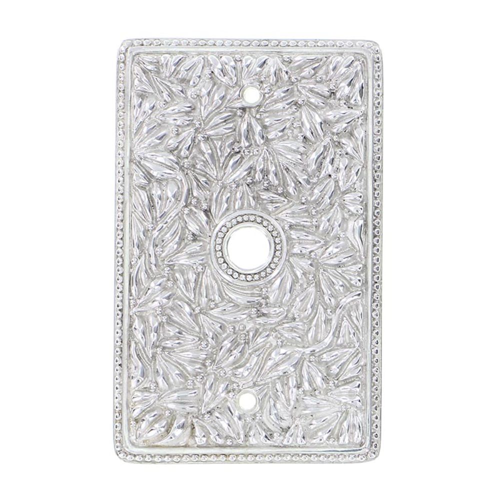 Vicenza WP7009-PN San Michele Wall Plate TV/Phone in Polished Nickel