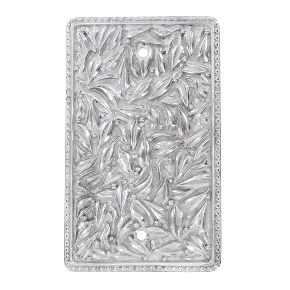 Vicenza WP7010-PS San Michele Wall Plate Blank in Polished Silver