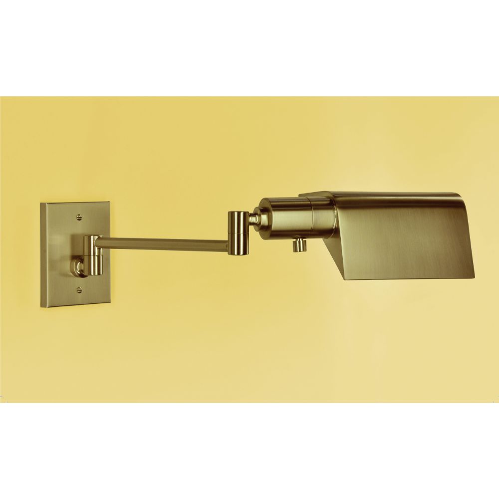 WPT Design FacePared-BR Face Pared - Swing Arm Sconce - Polished Brass 