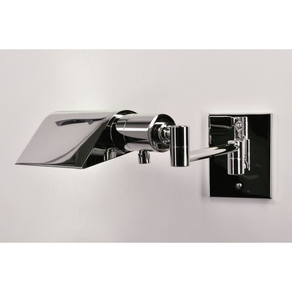 WPT Design FacePared-BN Face Pared - Swing Arm Sconce - Brushed Nickel 