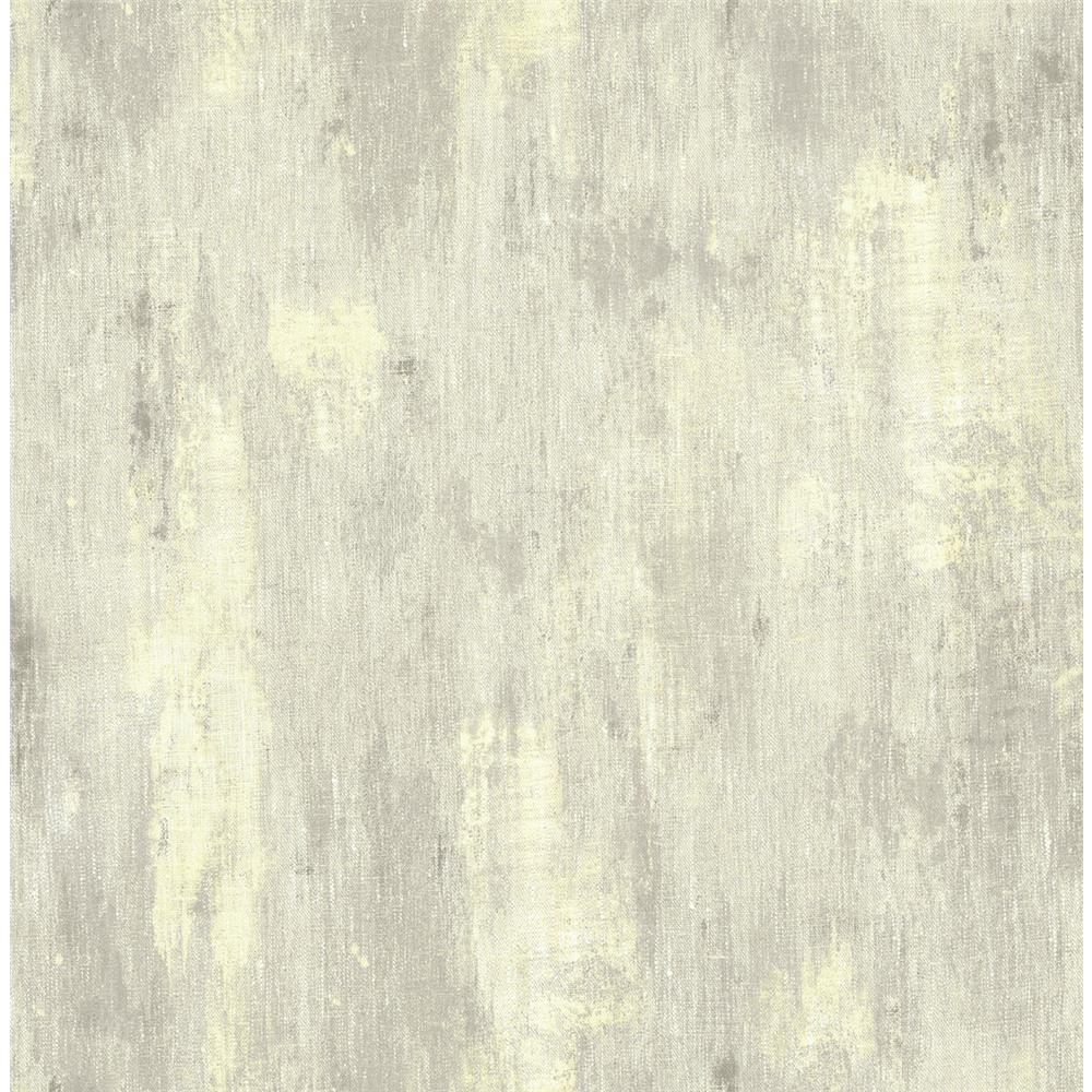 Wallquest AR30909 Nouveau Rough Linen Faux Finish Wallpaper in Neutral