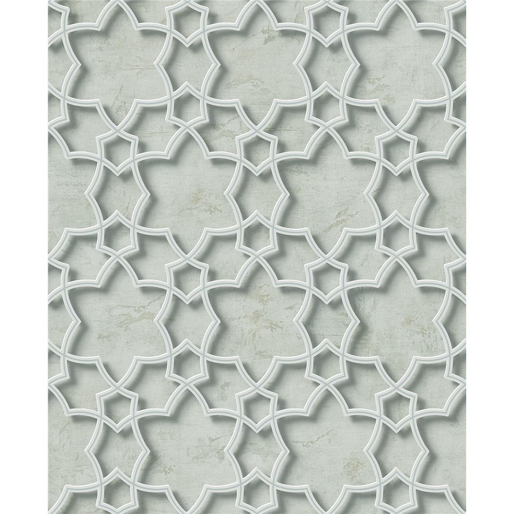 Wallquest DS60604 3D Classical Islamic Lattice Wallpaper