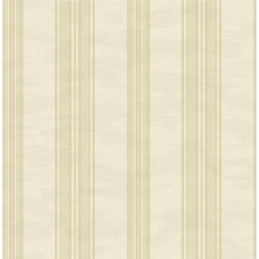 Wallquest GR61505 Bella Casa Multi Stripe Wallpaper in Gold