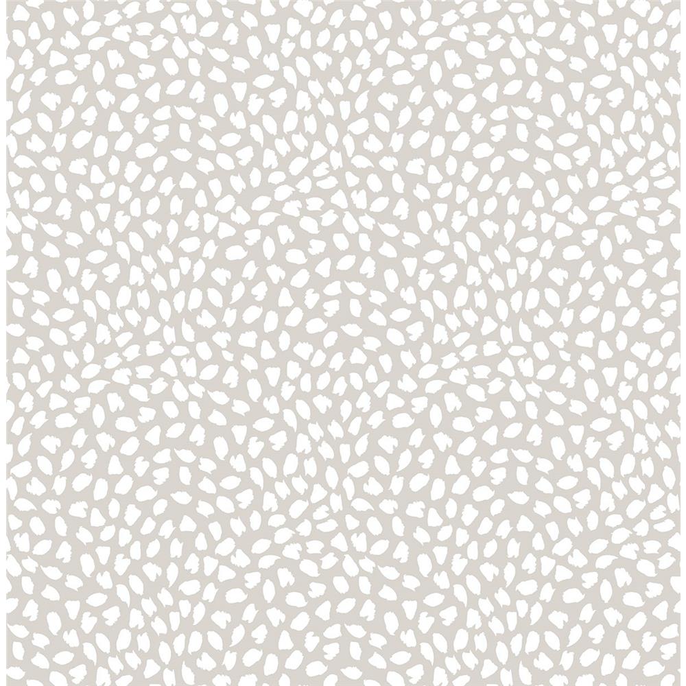 Wallquest HC81128 Mod Chic Confetti Wallpaper in Brown
