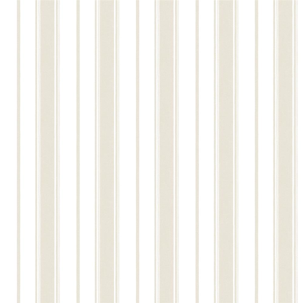 Wallquest HC82107 Mod Chic Stripe Wallpaper in Brown