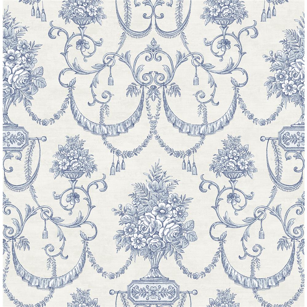Wallquest MM50302 Bouquet Ornamental Bouquet Wallpaper