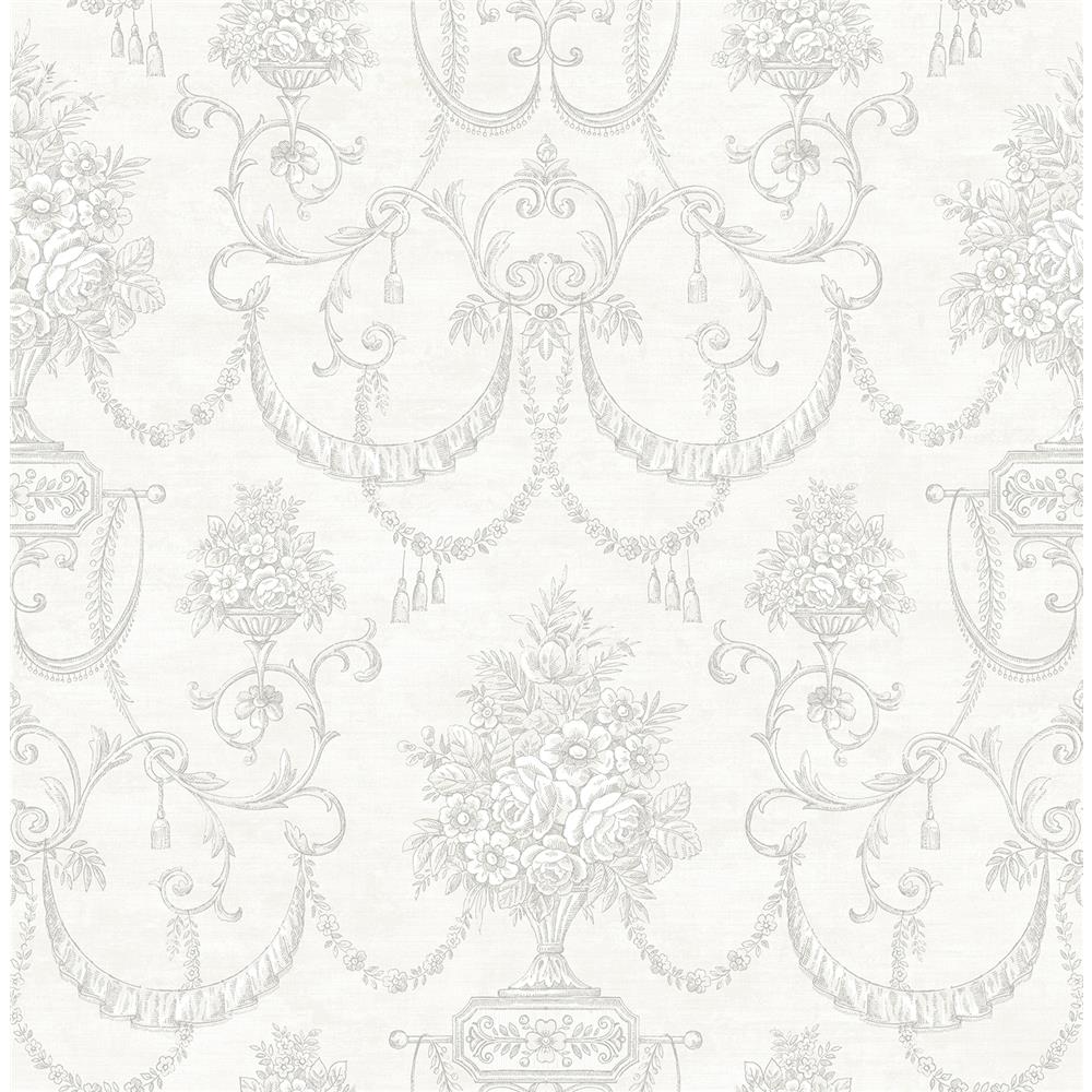 Wallquest MM50309 Bouquet Ornamental Bouquet Wallpaper