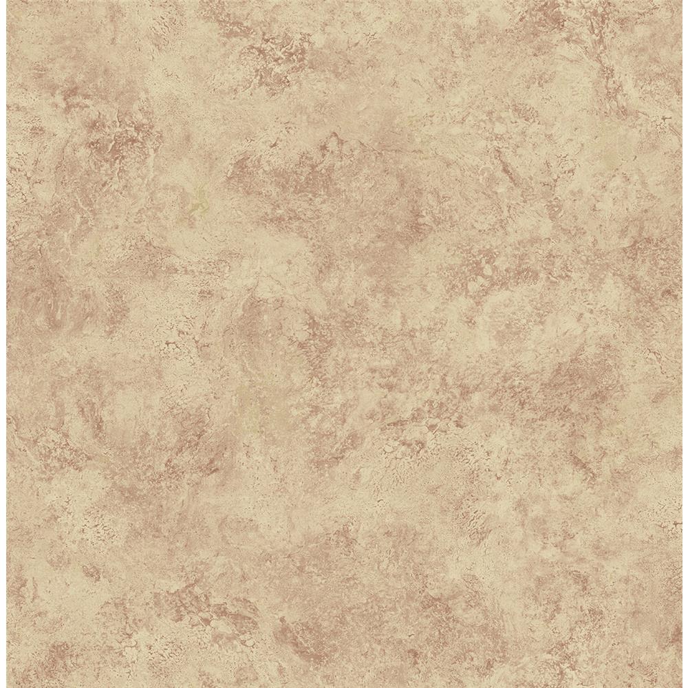 Wallquest MV81301 Vintage Home 2 Faux Finish Wallpaper in Brown