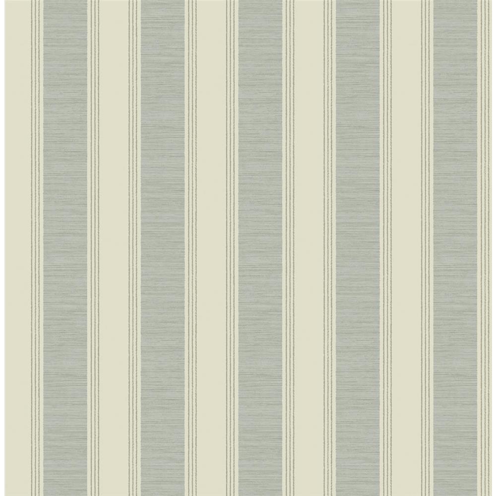 Wallquest RD80908 Lancaster Austin Striped Wallpaper in Grey