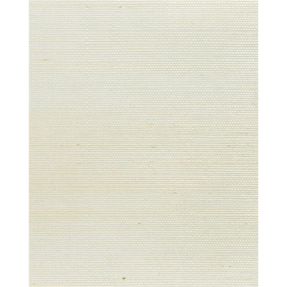 Washington Wallcoverings As1001 Asian Splendor Soft Ivory Tight Sisal Weave Grasscloth Wallpaper