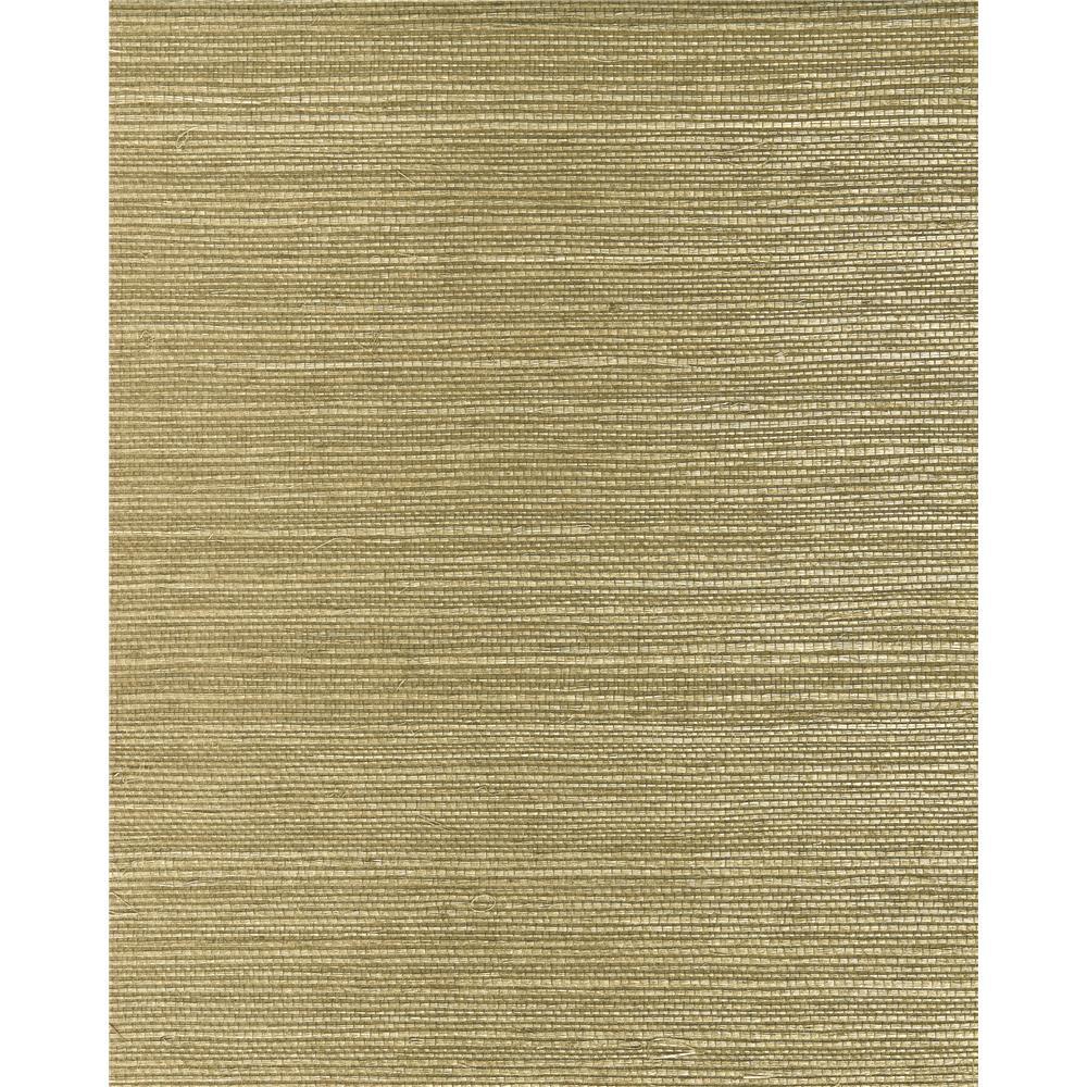 Washington Wallcoverings As1033 Asian Splendor Russet Brown Tight Sisal Weave Grasscloth  Wallpaper